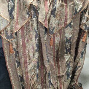 COPY - Heavy duty Drapes curtains valance and sheer inserts